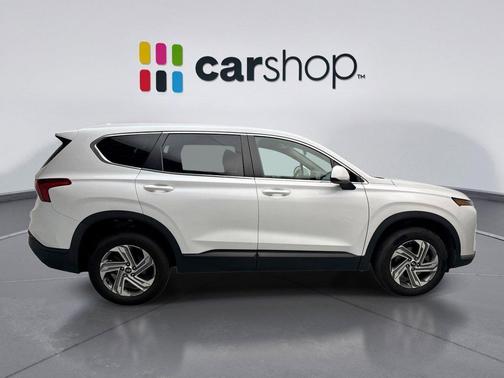 Quartz White 2021 Hyundai SANTA FE SE