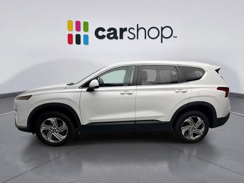 Quartz White 2021 Hyundai SANTA FE SE