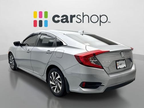 Lunar Silver 2017 Honda Civic EX