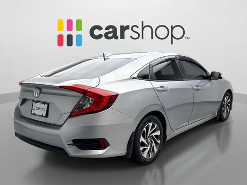 Lunar Silver 2017 Honda Civic EX