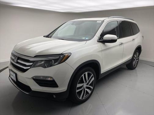White Diamond 2018 Honda Pilot Elite