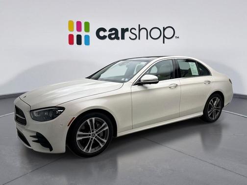 MANUFAKTUR Diamond White Metallic 2022 Mercedes-Benz E-Class 4MATIC