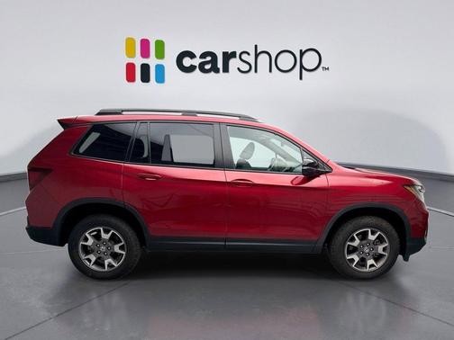 Radiant Red 2022 Honda Passport AWD TrailSport