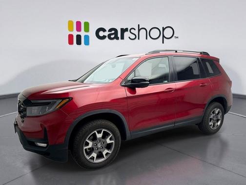 Radiant Red 2022 Honda Passport AWD TrailSport