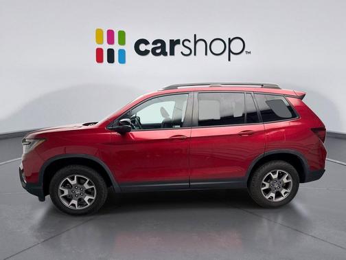 Radiant Red 2022 Honda Passport AWD TrailSport