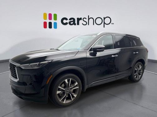 Mineral Black 2023 INFINITI QX60 Luxe