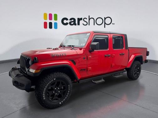 Firecracker Red Clearcoat 2022 Jeep Gladiator Willys 4x4