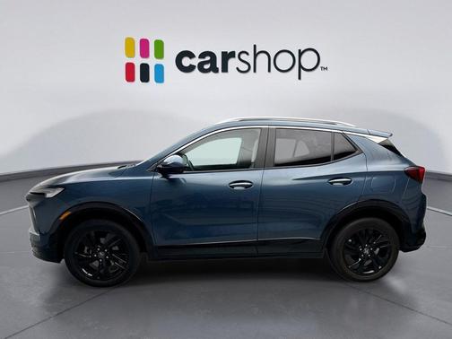 Ocean Blue Metallic 2024 Buick Encore GX Sport Touring