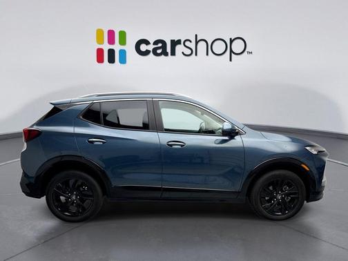 Ocean Blue Metallic 2024 Buick Encore GX Sport Touring