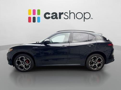 Vulcano Black Metallic 2023 Alfa Romeo Stelvio Veloce AWD
