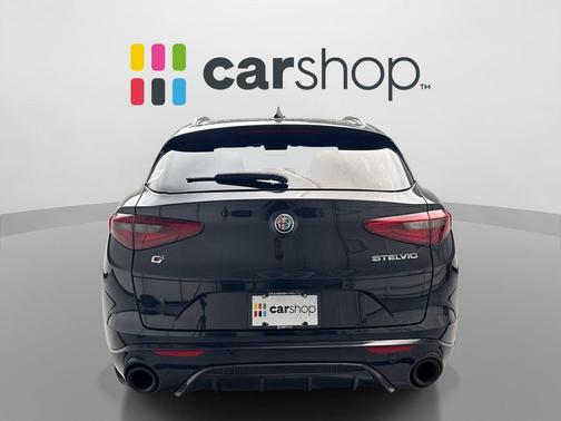 Vulcano Black Metallic 2023 Alfa Romeo Stelvio Veloce AWD