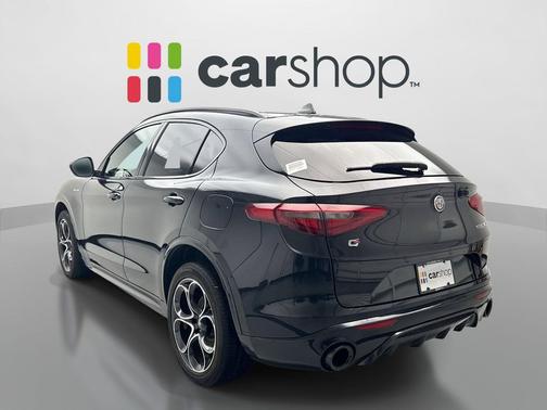 Vulcano Black Metallic 2023 Alfa Romeo Stelvio Veloce AWD
