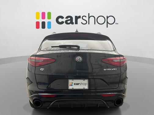 Vulcano Black Metallic 2023 Alfa Romeo Stelvio Veloce AWD