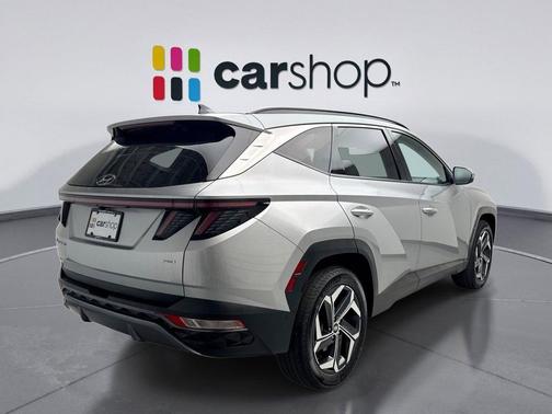 Shimmering Silver 2022 Hyundai TUCSON Limited