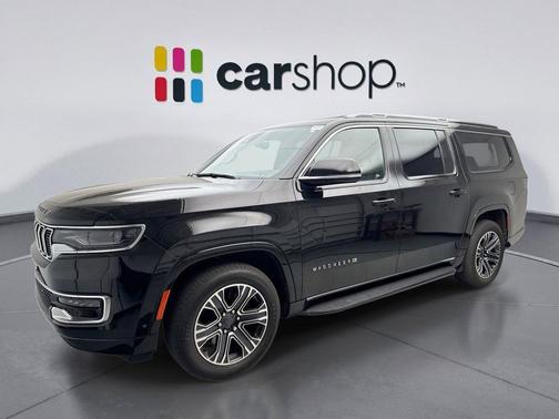 Diamond Black Crystal Pearlcoat 2023 Jeep Wagoneer L Series I 4x4
