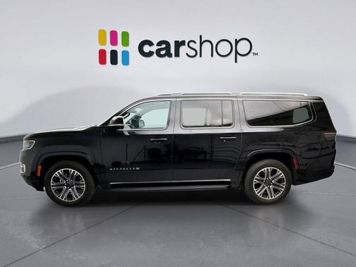Diamond Black Crystal Pearlcoat 2023 Jeep Wagoneer L Series I 4x4