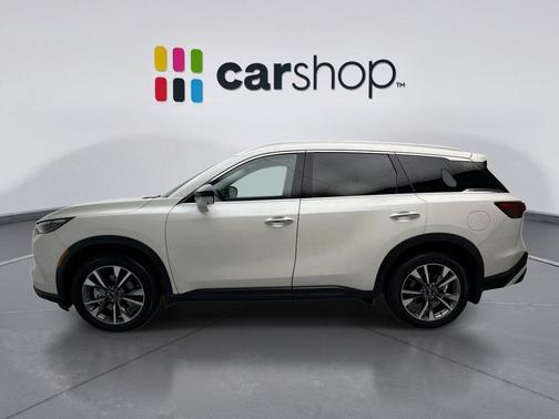 Majestic White 2023 INFINITI QX60 Luxe