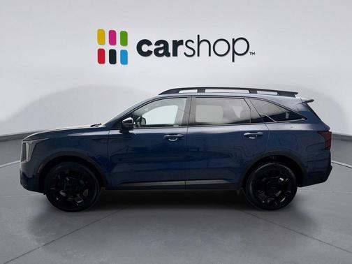 Midnight Lake Blue 2025 Kia Sorento SX