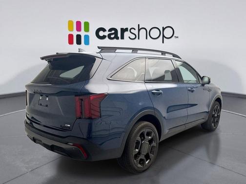 Midnight Lake Blue 2025 Kia Sorento SX
