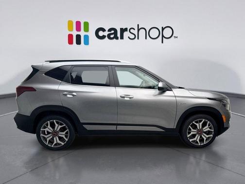 Steel Gray 2021 Kia Seltos SX Turbo