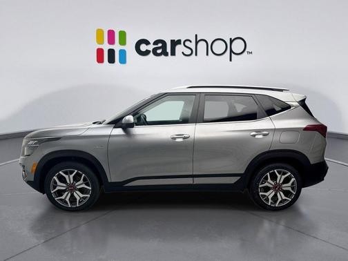 Steel Gray 2021 Kia Seltos SX Turbo