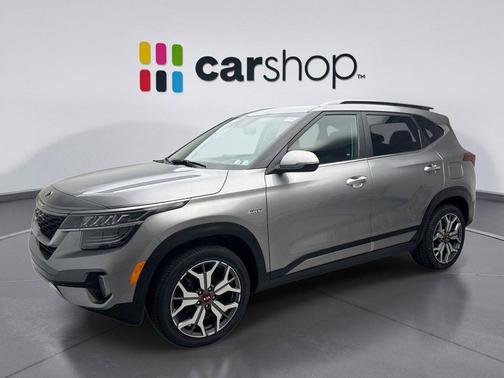 Steel Gray 2021 Kia Seltos SX Turbo