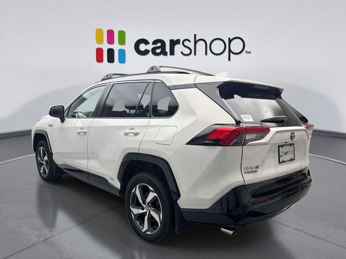 Super White 2021 Toyota RAV4 Prime SE