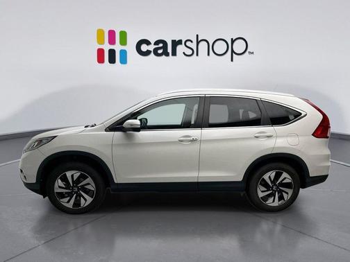 Platinum White 2015 Honda CR-V Touring