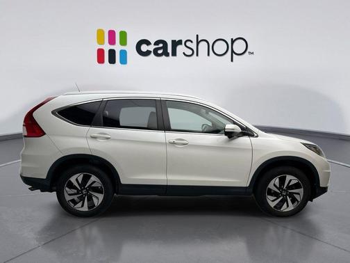 Platinum White 2015 Honda CR-V Touring