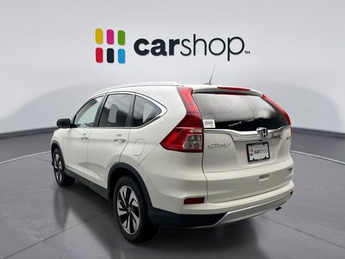 Platinum White 2015 Honda CR-V Touring