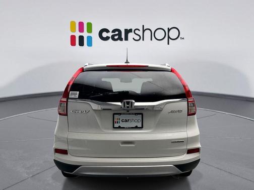 Platinum White 2015 Honda CR-V Touring
