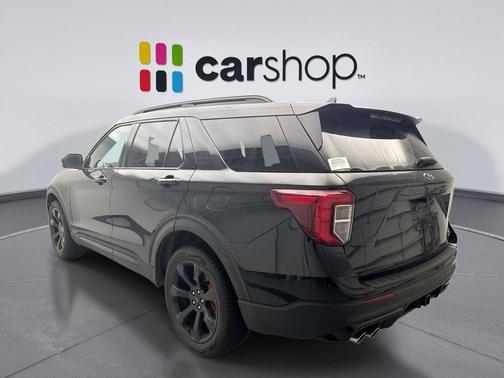AGATE BLACK METALLIC 2023 Ford Explorer ST