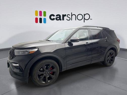 AGATE BLACK METALLIC 2023 Ford Explorer ST