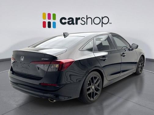 Crystal Black 2025 Honda Civic Sport