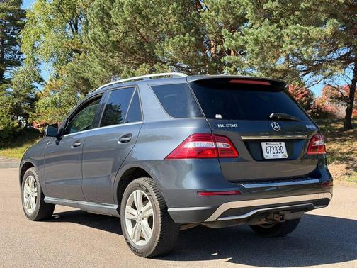 Lunar Blue Metallic 2015 Mercedes-Benz M-Class 4MATIC