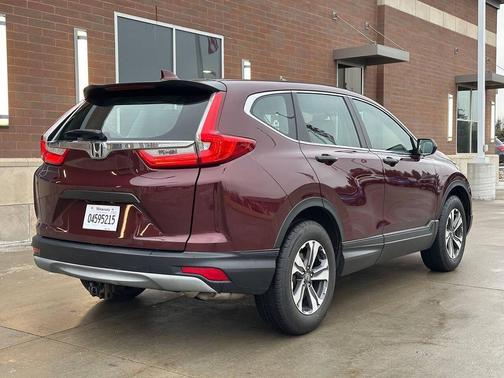 Burgundy 2018 Honda CR-V LX