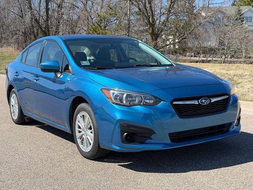 Island Blue Pearl 2017 Subaru Impreza 2.0i Premium