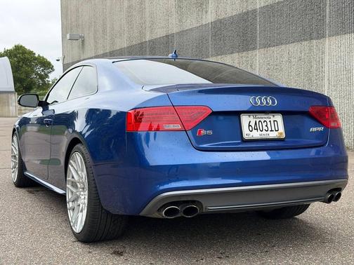 Blue 2017 Audi S5 3.0T