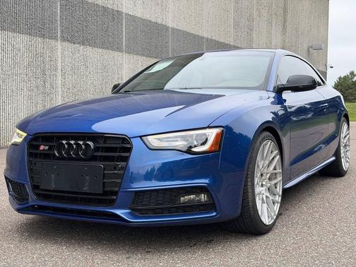 Blue 2017 Audi S5 3.0T