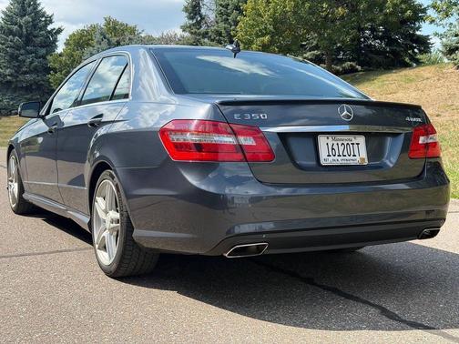 Lunar Blue Metallic 2013 Mercedes-Benz E-Class 4MATIC