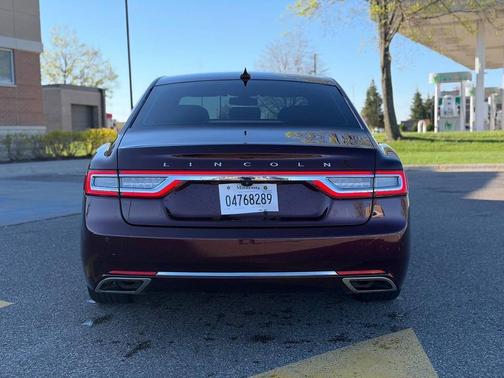 Burgundy Velvet Tinted Clearcoat 2019 Lincoln Continental Select