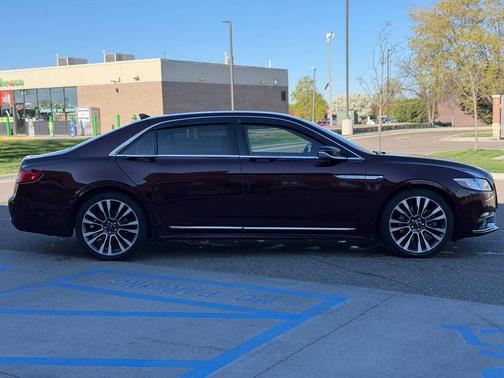 Burgundy Velvet Tinted Clearcoat 2019 Lincoln Continental Select