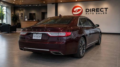 Burgundy Velvet Tinted Clearcoat 2019 Lincoln Continental Select