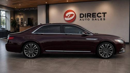 Burgundy Velvet Tinted Clearcoat 2019 Lincoln Continental Select