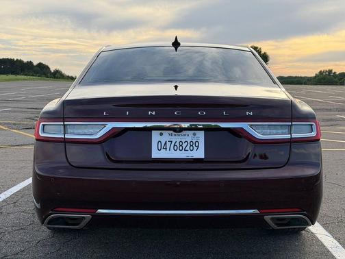 Burgundy Velvet Tinted Clearcoat 2019 Lincoln Continental Select