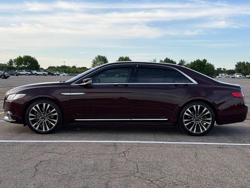 Burgundy Velvet Tinted Clearcoat 2019 Lincoln Continental Select