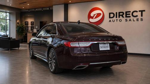 Burgundy Velvet Tinted Clearcoat 2019 Lincoln Continental Select