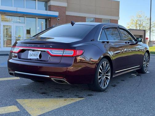 Burgundy Velvet Tinted Clearcoat 2019 Lincoln Continental Select