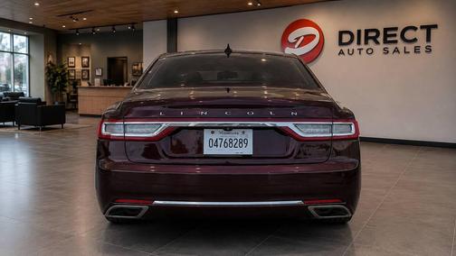 Burgundy Velvet Tinted Clearcoat 2019 Lincoln Continental Select