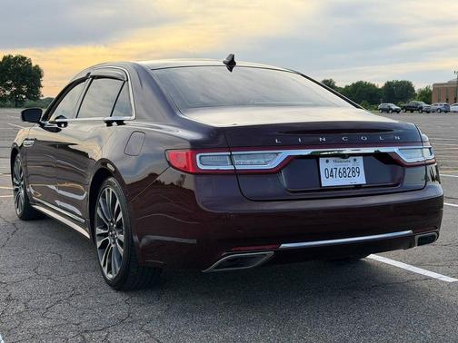 Burgundy Velvet Tinted Clearcoat 2019 Lincoln Continental Select